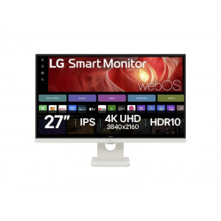 Monitor LG 27U731SA-W / 27'' 4K UHD IPS / 60Hz / HDR10 / USB-C / Voice Recognition / Tilt / VESA – PN: 27U731SA-W 27U731SA-W
