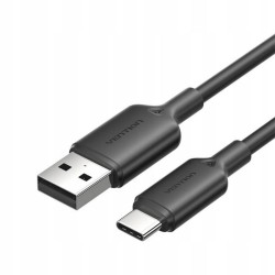 VENTION USB 2.0 A Male to C Male 3A Cable 1M White PVC Type (CTQWF) (VENCTQWF)