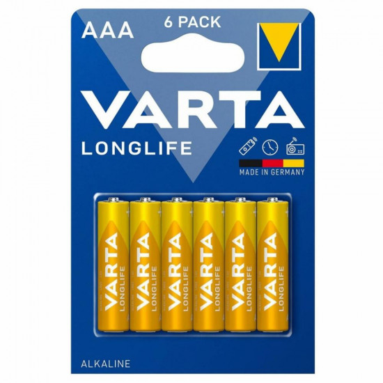 Varta Longlife LR03/AAA 4103 (Blister) 6pcs (VART16056)
