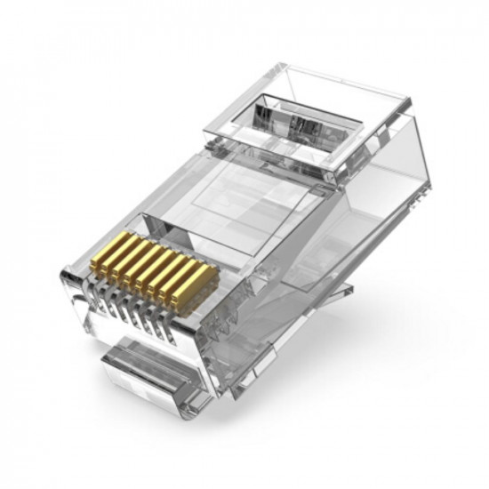 VENTION Cat.6 UTP RJ45 Modular Plug Transparent 50-Pack (IDDR0-50) (VENIDDR0-50)