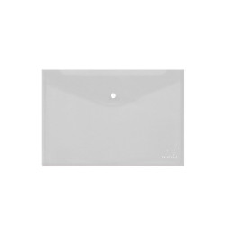 Typotrust Φάκελος με Κουμπί A5 Διάφανος (FP25005-10) (TYPFP25005-10)