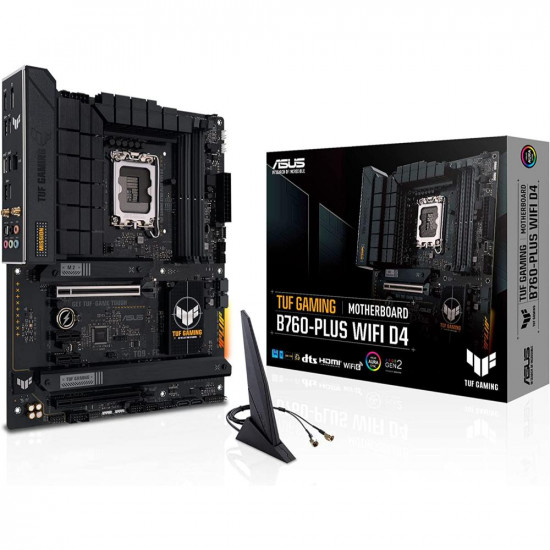ASUS TUF Gaming B760-Plus WIFI Intel B760 LGA 1700 ATX (90MB1ER0-M1EAY0) (ASU90MB1ER0-M1EAY0)