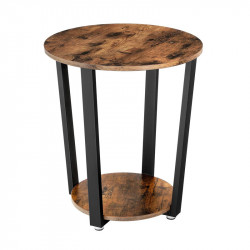 Vasagle Βοηθητικό Μεταλλικό Τραπεζάκι 50 x 50 x 57 cm (LET57X) (VASLET57X)