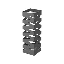 Songmics Μεταλλική Ομπρελοθήκη 15.5 x 15.5 x 49 cm Χρώματος Μαύρο (LUC16B) (SNGLUC16B)