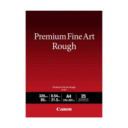 Canon FA-RG1 Photo Paper Premium Fine Art Rough A4 (21x30) 320gr/m² for Printers Inkjet 25 Sheets (4562C001) (CANFA-RG1A4)
