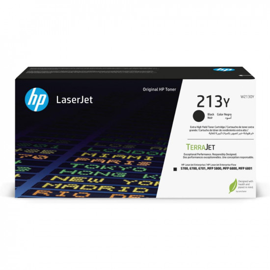 HP 213Y Toner Laser Black (W2130Y) (HPW2130Y)