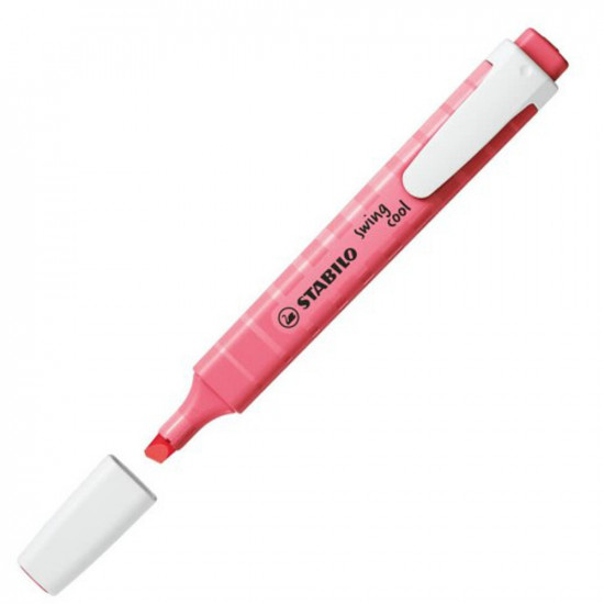 Stabilo Swing Pastel Highlighter Cherry Blossom Pink 4mm (275/150-8) (STAB275-150-8)