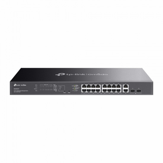 TP-Link Omada 20-Port Gigabit Easy Managed Switch with 16-Port PoE+ (ES220GMP) (TPES220GMP)