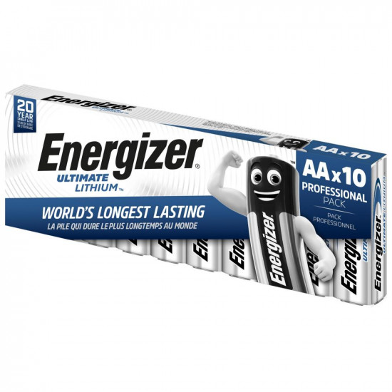 Energizer L91 Ultimate Lithium R6 AA photo Lithium battery (ENE16703)