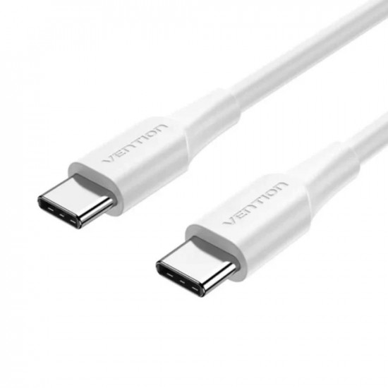 VENTION USB 2.0 Type-C to Type-C 3A Cable 1M White (TAXWF) (VENTAXWF)