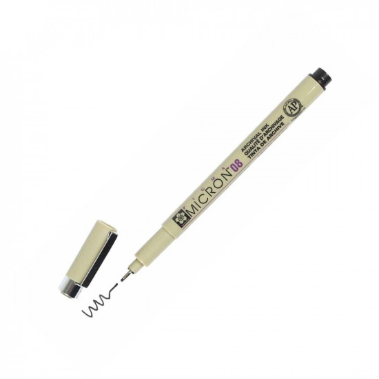 Sakura Μαρκαδόρος Pigma 08 49 0.5mm Μαύρο (XSDK0849) (SAKXSDK0849)