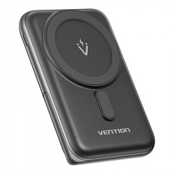 VENTION 10000mAh Magnetic Wireless Power Bank (USB-C + Wireless) 20W Black (FHNB0) (VENFHNB0)