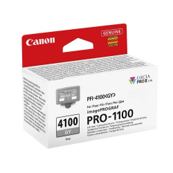 Canon Μελάνι Inkjet PFI4100GY Grey (6783C001) (CANPFI-4100GY) *