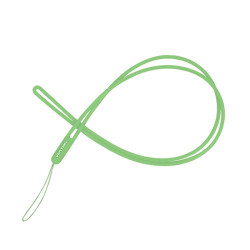 VENTION Smartphone Lanyard 0.15M Green Silicone Type (KQFGB) (VENKQFGB)