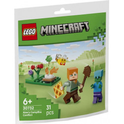 Lego Minecraft Alex's Encounter At The Campfire (Polybag) (30732) (LGO30732)