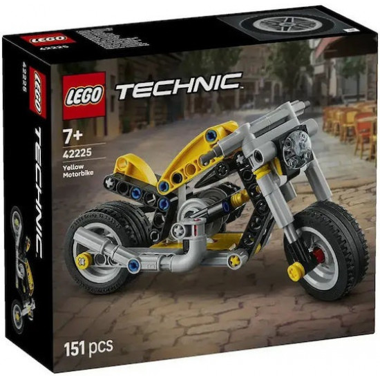 Lego Technic Yellow Motorcycle (42225) (LGO42225)