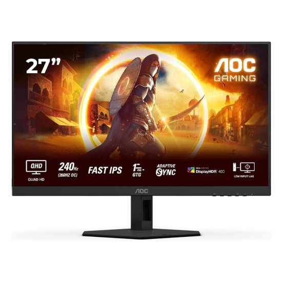 AOC Q27G4ZR Gaming QHD Monitor 27 with speakers (Q27G4ZR) (AOCQ27G4ZR)