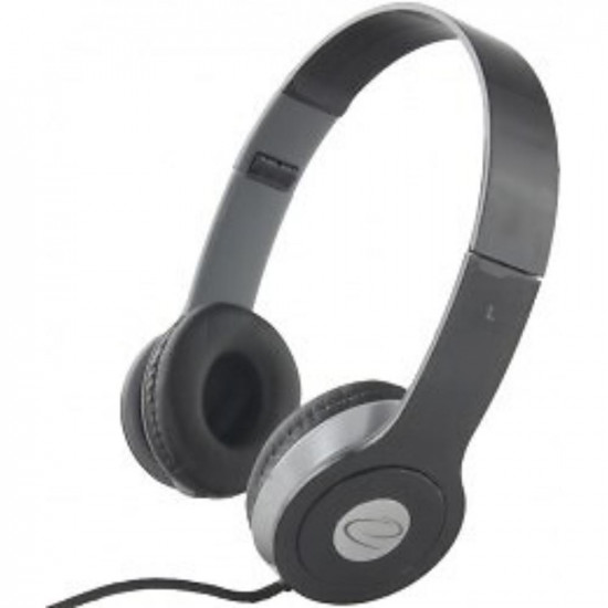 Esperanza Headphones Audio Stereo Eh145k Techno Black (EH145K) (ESPEH145K)