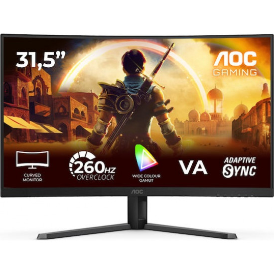 AOC VA HDR Curved Gaming Monitor 31.5 (C32G42ZE) (AOCC32G42ZE)