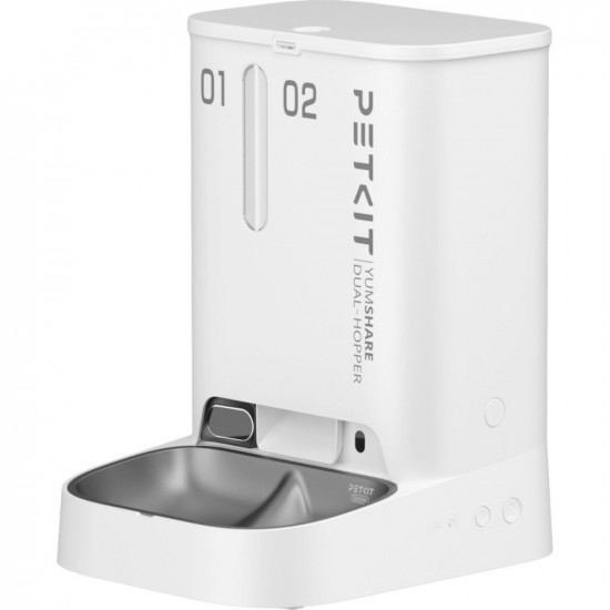 PETKIT YumShare Dual-Hopper Automatic Feeder with Camera (P591) (PTKP591)