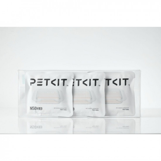 PETKIT Accessory - Pet Odor Eliminator N50 2.0 3 pcs for PuraMax, PuraMax 2, Purobot Max Pro, Max Pro 2, Max 3 & Max 3 Premium (P9223) (PTKP9223)