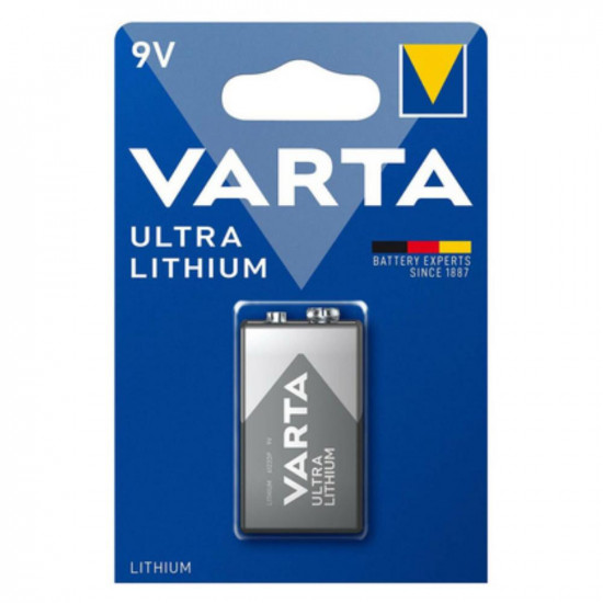 Varta Lithium 9V CR-V9/L522/LA522/6f22 6122 (VART16498)