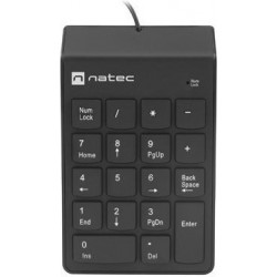 NATEC Goby 2 USB Numeric Keypad - Black (NKL-2022) (NTCNKL-2022)