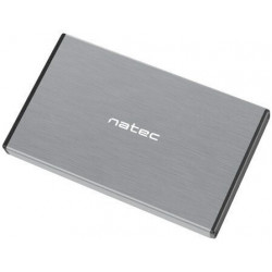 NATEC Rhino Go 2.5 SATA HDD/SSD Enclosure USB 3.0 - Grey (NKZ-1281) (NTCNKZ-1281)