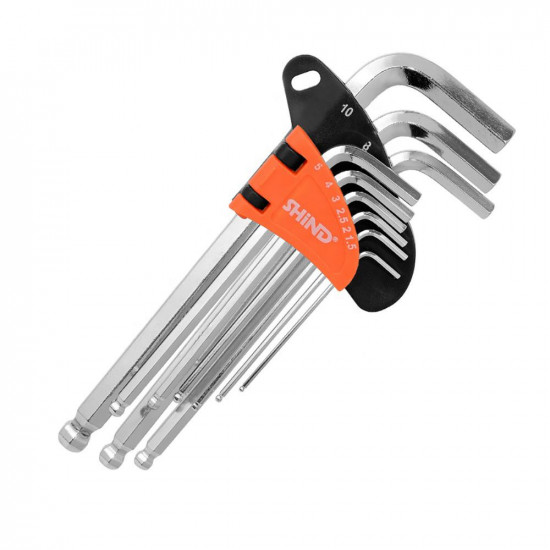 Shind Σετ Αλλεν Μπιλιας Μακρια 1,5-10mm (SHI-94337) (SHI94337)