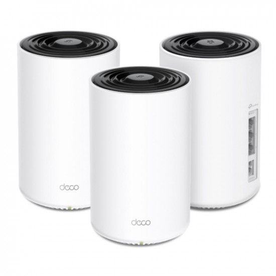 TP-LINK AX1500 + AV1000 Whole Home Powerline Mesh WiFi 6 System DECO PX10(3-PACK) (TPDECOPX10-3PACK)