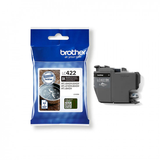 Brother Μελάνι Black Inkjet Cartridge (LC422BK) (BROLC422BK)