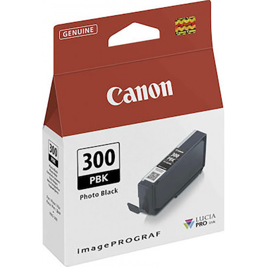 Canon PFI-300 Μελάνι Εκτυπωτή InkJet Photo Μαύρο (4193C001) (CANPFI-300PBK) *