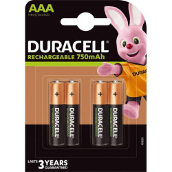 Duracell Recharge R03 AAA 750 mAh Rechargeable battery (blister) (DUR17069)