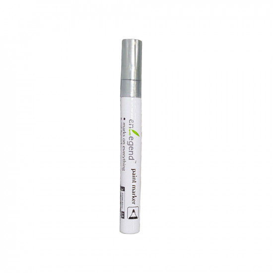 Enlegend Μαρκαδόρος Λαδιού 1.5mm Λεπτή Μύτη Ασημί (ENL-PT110F-SI) (ENLPT110FSI)