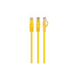 Cablexpert U/UTP Cat.6 Καλώδιο Δικτύου Ethernet 1m Κίτρινο (PP6U-1M/Y) (GEMPP6U-1M-Y)