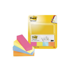 Σελιδοδείκτες 3M Post-It 12,7 x 44,4 mm (Σετ 4 Χρωμάτων) (670-4-POP) (MMM670-4-POP)