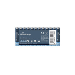 Αλκαλική Μπαταρία MediaRange Premium AAA 1.5V (LR3) (24 Pack) (MRBAT103)