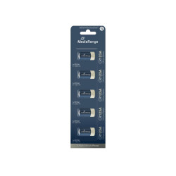 Μπαταρία Λιθίου MediaRange CR123A 3V (5 Pack) (MRBAT150)