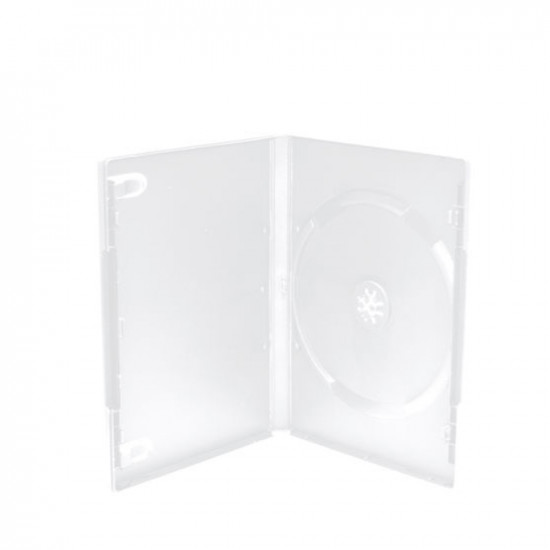 MediaRange DVD Case  for 1 Disc 14mm Frosted/Transparent (MRBOX25-M)