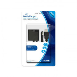 Καλώδιο MediaRange HDMI/VGA Converter with 3.5mm. audio socket Black (MRCS167)