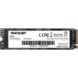 Patriot P310 240 GB PCIe 3.0 x4 NVMe 1.3 M.2 2280 (P310P240GM28) (PATRP310P240GM28)
