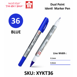 Sakura Μαρκαδόρος Identi 36 Μπλε (XYKT36) (SAKXYKT36)