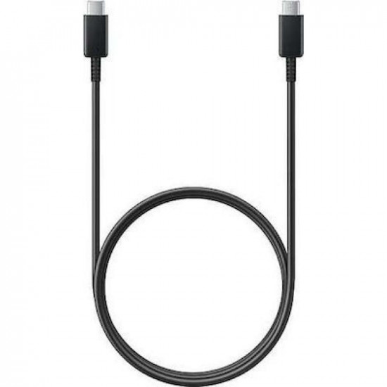 Samsung Regular USB 2.0 Cable USB-C male - USB-C male Μαύρο 1m (EP-DA705BBEGWW) (SAMEP-DA705BBEGWW)
