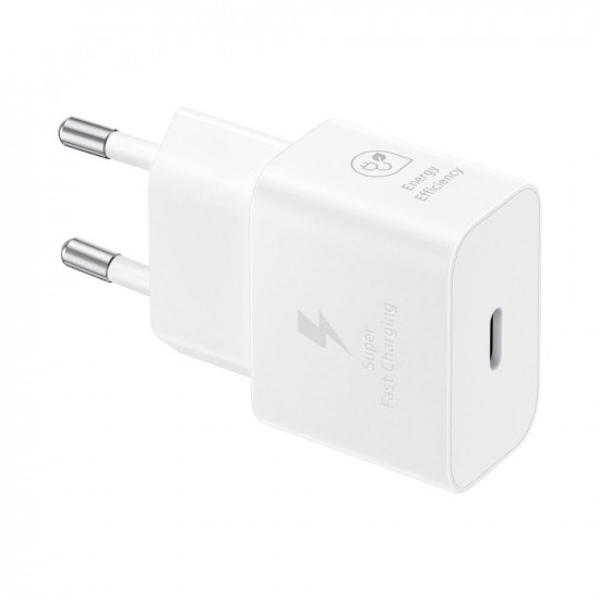 Samsung Φορτιστής Χωρίς Καλώδιο USB-C 25W Λευκός (EP-T2510NWEGEU) (SAMEP-T2510NWEGEU)