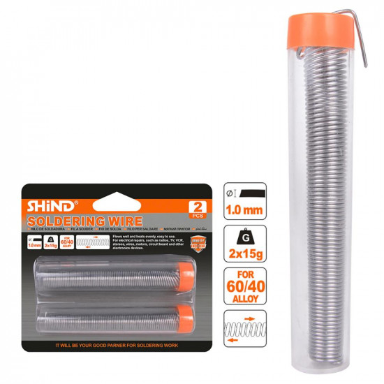 Shind Σετ Κολληση Καλαι 1mm 2 Τεμ. (SHI-37542) (SHI37542)