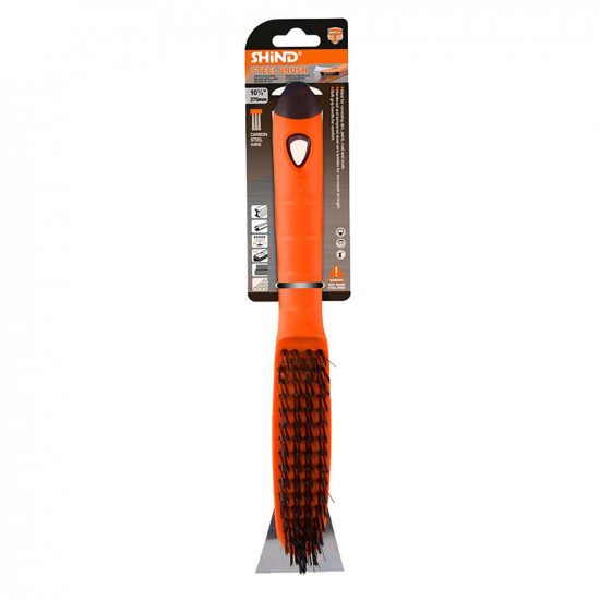 Shind Συρματοβουρτσα Χειρος Με Ξυστρα 270mm (SHI-94894) (SHI94894)