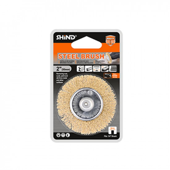 Shind Συρματοβουρτσα Δραπανου Ισια 50mm (SHI-94919) (SHI94919)