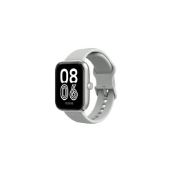 ttec Tempus 47 mm Rectangular Case Smartwatch Silver (2S09WGM) (TTEC2S09WGM)