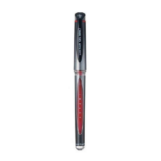 Uni-Ball Στυλό Gel UM-153S 1.0mm (Κόκκινο) (UM15310SR) (UNIUM-153SR)