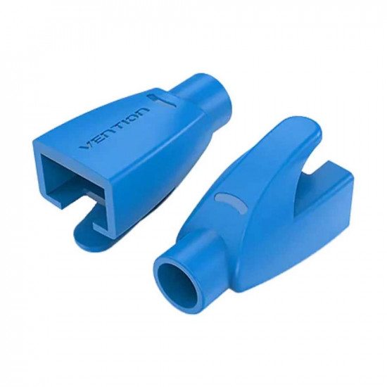 VENTION RJ45 Strain Relief Boots Blue PVC Type 50-Pack (IODL0-50) (VENIODL0-50)